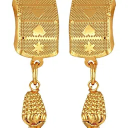 VIVASTRI Women Gold-Plated Alloy Earrings-picture-13