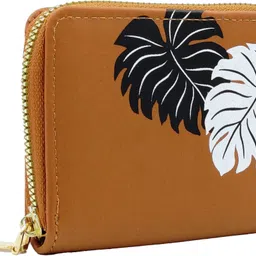 valerie Women Casual Brown Artificial Leather RFID Card Holder-picture-13