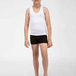 AMUL COMFY Pack of 5 Cotton innerwear  Vest AC-SRN-VE-WHT-60-5PC image 5