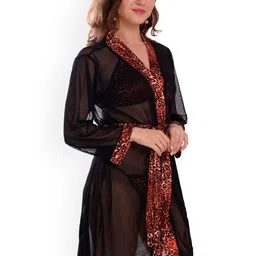 Fihana Net Printed Baby Doll image 3