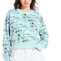 Bewakoof Women Printed Sweatshirt-picture-11