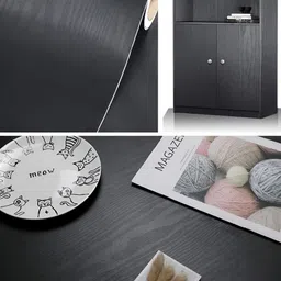 ANNA CREATIONS Black Printed Self-Adhesive Waterproof Wall Sticker image 2