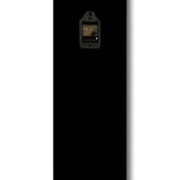 OLIVE TREE Beige & Black Printed Wooden Contemporary Rectangle Shaped Wall Clock image 4