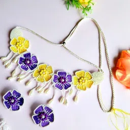 Tipsy closet Women Purple Jewellery Set-picture-26