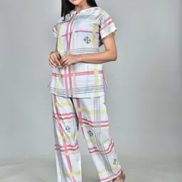 Morchari Digital Printed Top With Trousers Co-Ords image 4