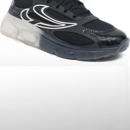 VATELIO Men Black Mesh Casual Shoes image 4