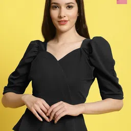 Metronaut Women Pack Of 2 Crop Top-image-5