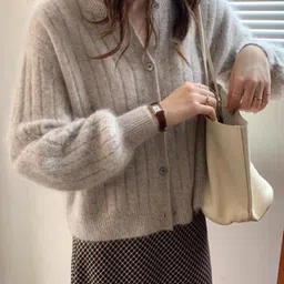 StyleCast Women Cable Knit Cardigan-image-86