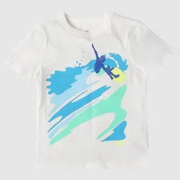 GAP Boys Graphic Printed Round Neck Cotton Relaxed Fit T-shirt-picture-11