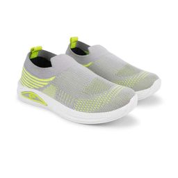 CAFONE Footwear Kids-Unisex Grey Synthetic Casual Shoes-picture-15