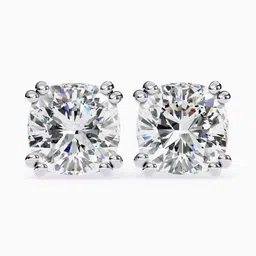 VALANOVA 14Kt White Gold 2 Carat Lab Grown Diamond Studded Studs - 1.33 g-picture-28