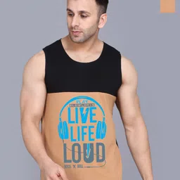 SLOWLORIS Men 2 Applique Slim Fit T-shirt-picture-24