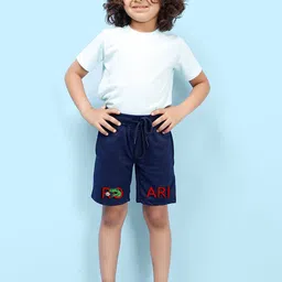 NUSYL Boys Graphic Printed Mid-Rise Regular Fit Cotton Shorts image 5