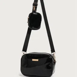 CORSICA Women Solid Crossbody Sling Bag with Pouch-image-70