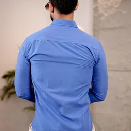 KHUSHI CREATION Original Spread Collar Cotton Shirt image 5