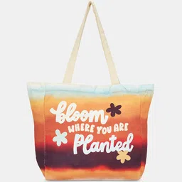 Forever Glam by Pantaloons Women Typography Printed Shopper Tote Bag image 3