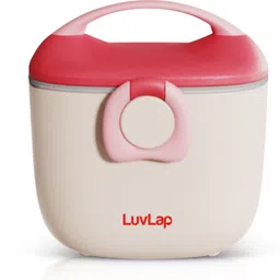luvlap Portable Milk Powder Container 310g, Baby Food Container with Spoon, BPA Free - Silicone-picture-28