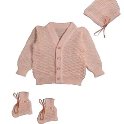 Little Angels Girls Woollen Cardigan-picture-28