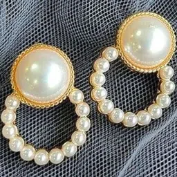 DressBerry Circular Drop Earrings image 3