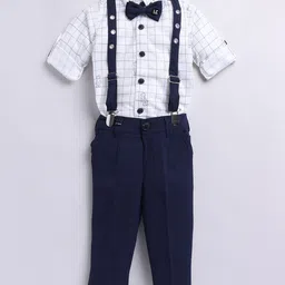 LITTLE COLLARS Boys Shirt with Trousers-image-61