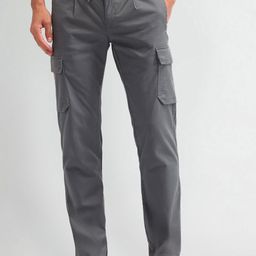 Arrow Sport Men Classic Pleated Cargos Trouser-picture-49