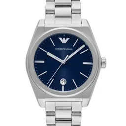 Emporio Armani Men Bracelet Style Analogue Watch AR11620I-Silver-picture-29