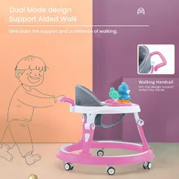 StarAndDaisy Infants Height Adjustment & Music Tray 360 Baby Walker image 3