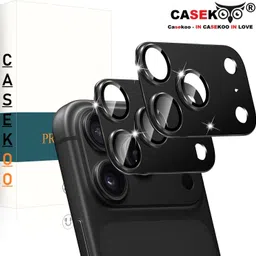 CASEKOO Camera Lens Protector for iPhone 17 Pro, iPhone 17 Pro Max image 1