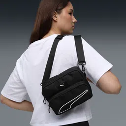 puma Women Black Messenger Bag image 2