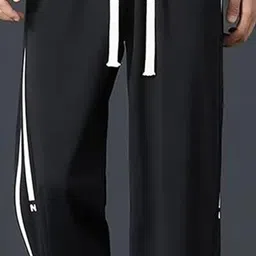 MACK JONNEY Men Pack Of 2 Regular Fit Mid-Rise Side Stripes Track Pants image 5