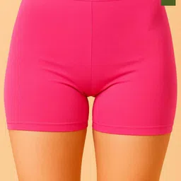 Apraa & Parma Women Pack Of 2 Slim Fit Soft Functional Cycling Sports Shorts-picture-35