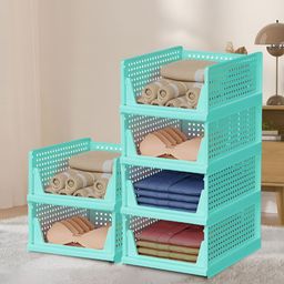 RUBOXA Green Set of 6 Regular Multi-Utility Organisers-picture-39