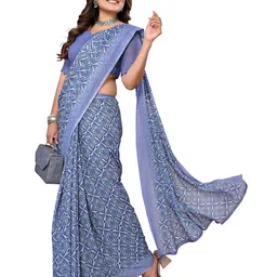 Moda Rapido Poly Georgette Saree image 5