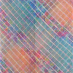 DESH BIDESH Checked Lightweight Organza Saree image 4