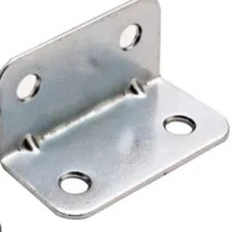 adison Right angle connector rectangle l patti 1 inch pack of 50 pcs mild steel Hose Brackets image 3