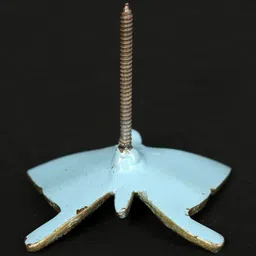 Exotic India Butterfly Brown Brass Hand-Painted Wall Hangings image 3