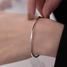 Adornity Women Silver-Plated Cuff Bracelet-picture-28