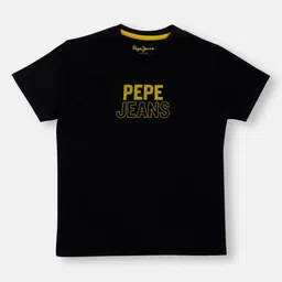 Pepe Jeans Boys Graphic Printed Round Neck Pure Cotton T-shirt-picture-25