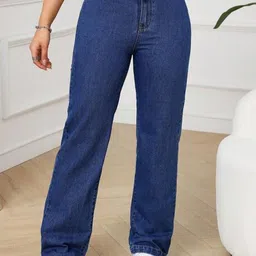 VK FASHION Women Super Straight Fit High-Rise Jeans-picture-12