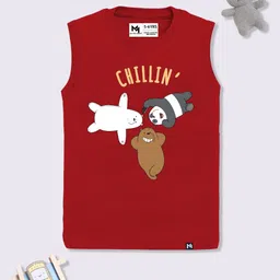 YK X Minute Mirth Boys Pack of 2 Printed Round Neck T-shirts image 5