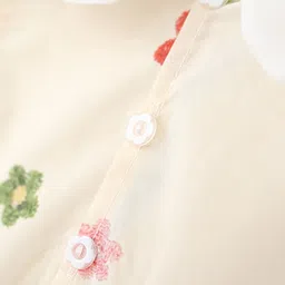 LULU & SKY Floral Print Peter Pan Collar Fit & Flare Dress image 2