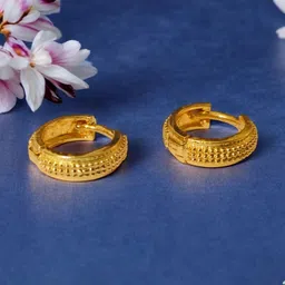 SHREE KRISHNA SHOPPING Gold-Plated Brass Earrings-picture-23