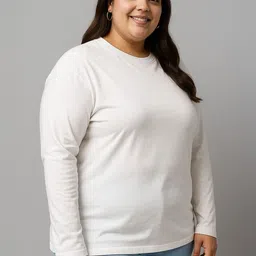 JUNEBERRY Women Pure Cotton Bio Finish T-shirt image 2