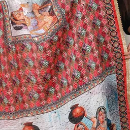 Apratim Ethnic Motifs Printed Dupatta image 2