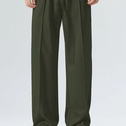 SZN Men High-Rise Pleated Trousers-picture-2