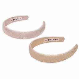 HAIR DRAMA CO. Women Set of 2 Embellished Hairband image 3