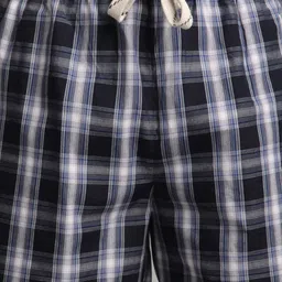 BStories Men Checked Lounge Shorts image 2