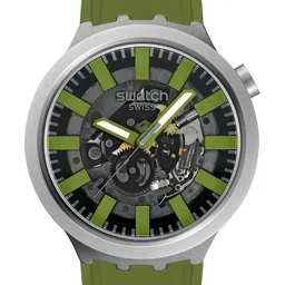 Swatch Unisex Printed Dial & Straps Analogue Watch SB07S118-image-13