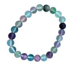 Apnisanskriti Unisex Multi-Fluorite Stone Bracelet image 4