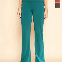 COLOR CAPITAL Women Pack Of 3 Solid Antimicrobial Gym Tights-picture-32